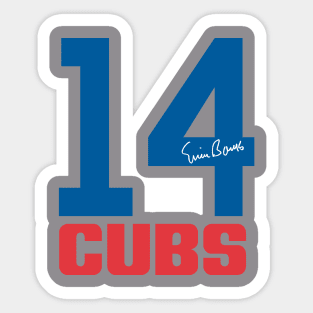 Ernie Banks Sticker